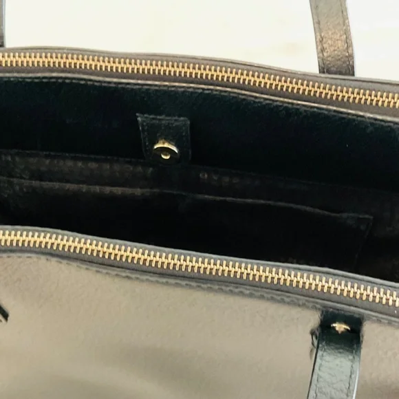 Kate Spade Black Leather Tote - Picture 6 of 16